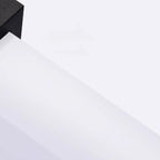 Modern Minimalist Aluminum LED Wall Sconce Waterproof Outdoor Patio Light Black White