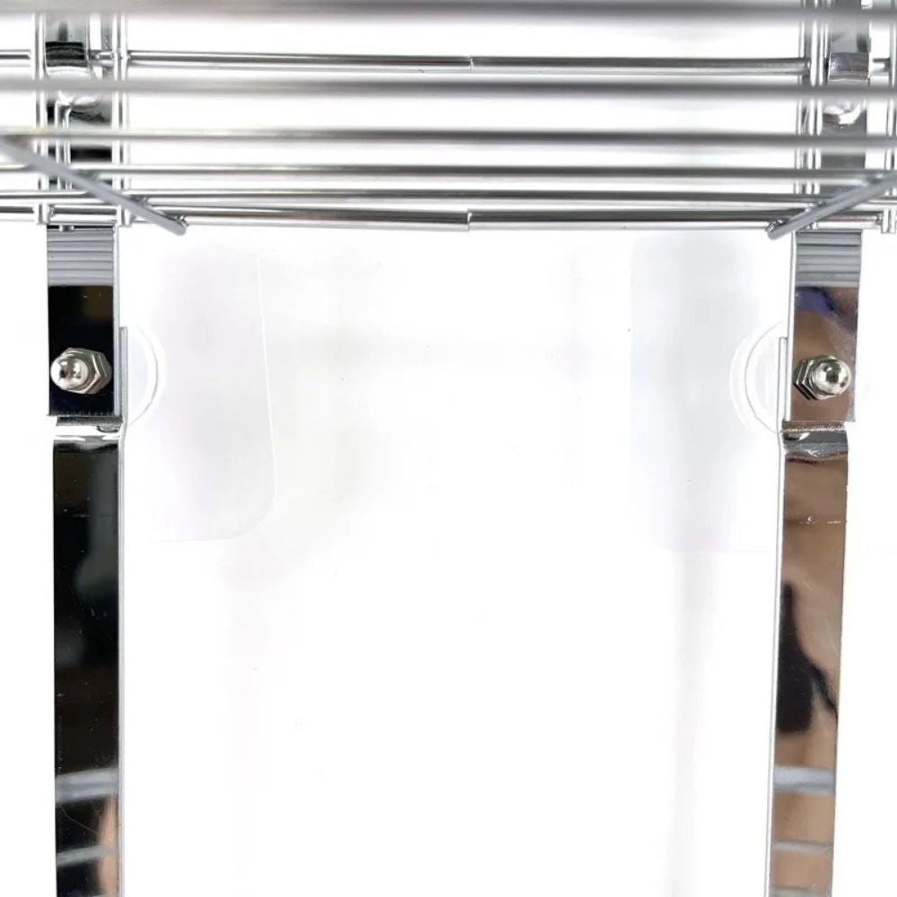Three Layer Wall-Mounted Shower Organizer Caddy Durable Iron Bathroom Storage Shelf