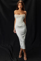 Aigerim | Dreamy Elegant Wedding Guest Maxi Dress for Women