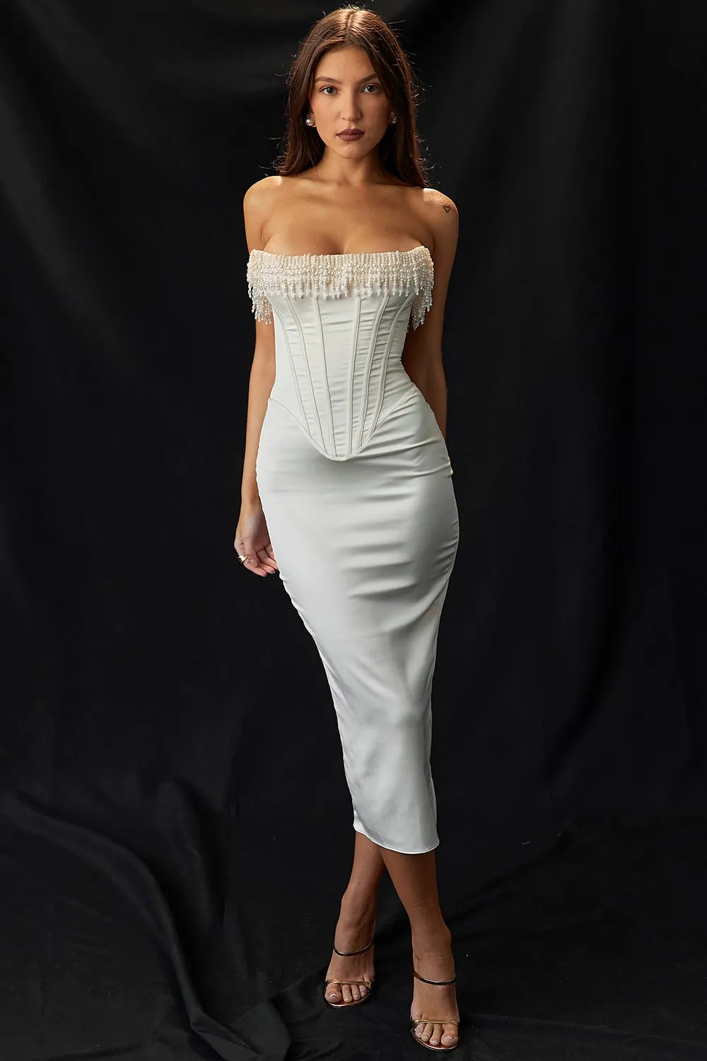 Aigerim | Dreamy Elegant Wedding Guest Maxi Dress for Women