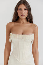 Aigerim | Dreamy Elegant Wedding Guest Maxi Dress for Women