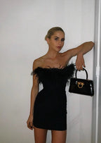 Aiko | Elegant Cocktail Mini Dress for Women