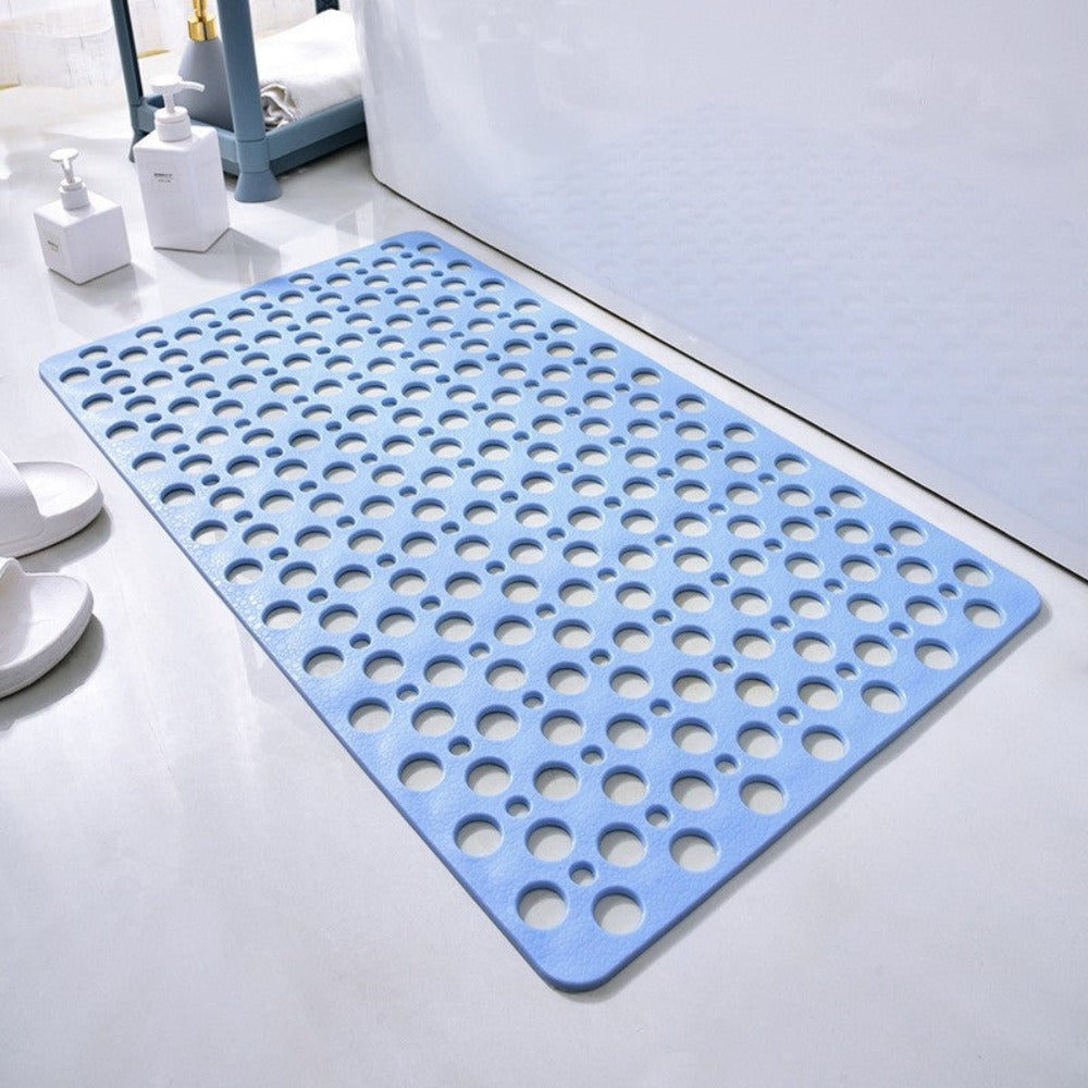 Non-Slip Antibacterial Shower Mat Slip-Resistant Bath Rug Easy to Clean Durable
