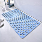 Non-Slip Antibacterial Shower Mat Slip-Resistant Bath Rug Easy to Clean Durable