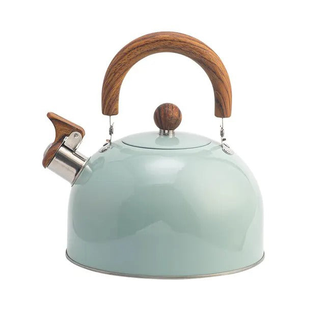 Stainless Steel Whistling Kettle 2.5L or 3L with Sound Signal for Induction Gas Cooktops