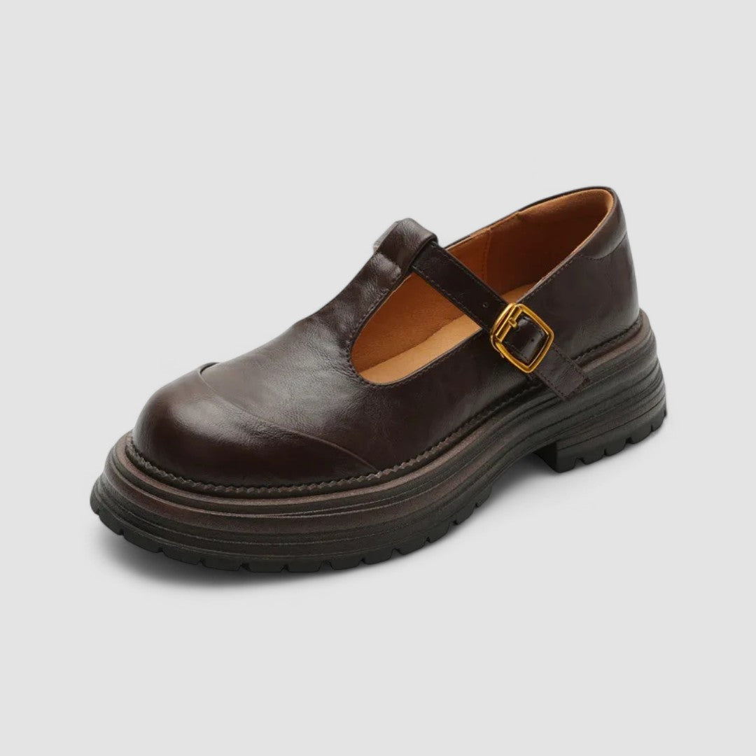 Harrow Bronte orthopedic Mary Jane shoes for women with comfortable straps and supportive sole, designed for everyday wear.