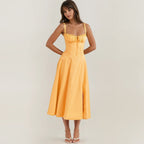Alaia | Elegant Cocktail Midi Dress for Women