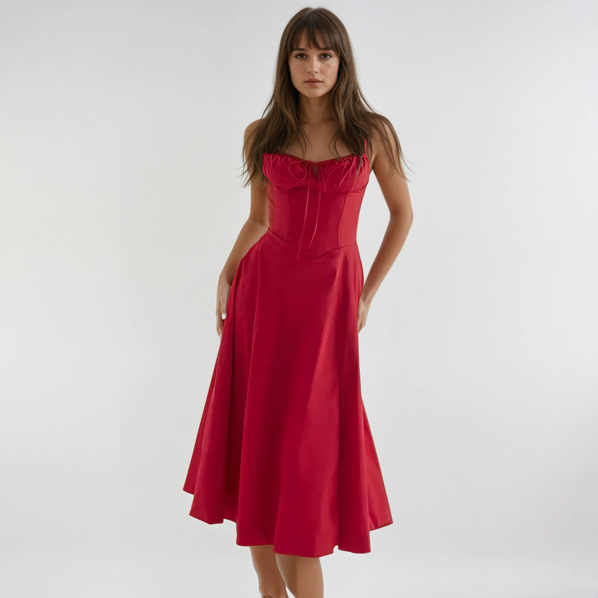 Alaia | Elegant Cocktail Midi Dress for Women