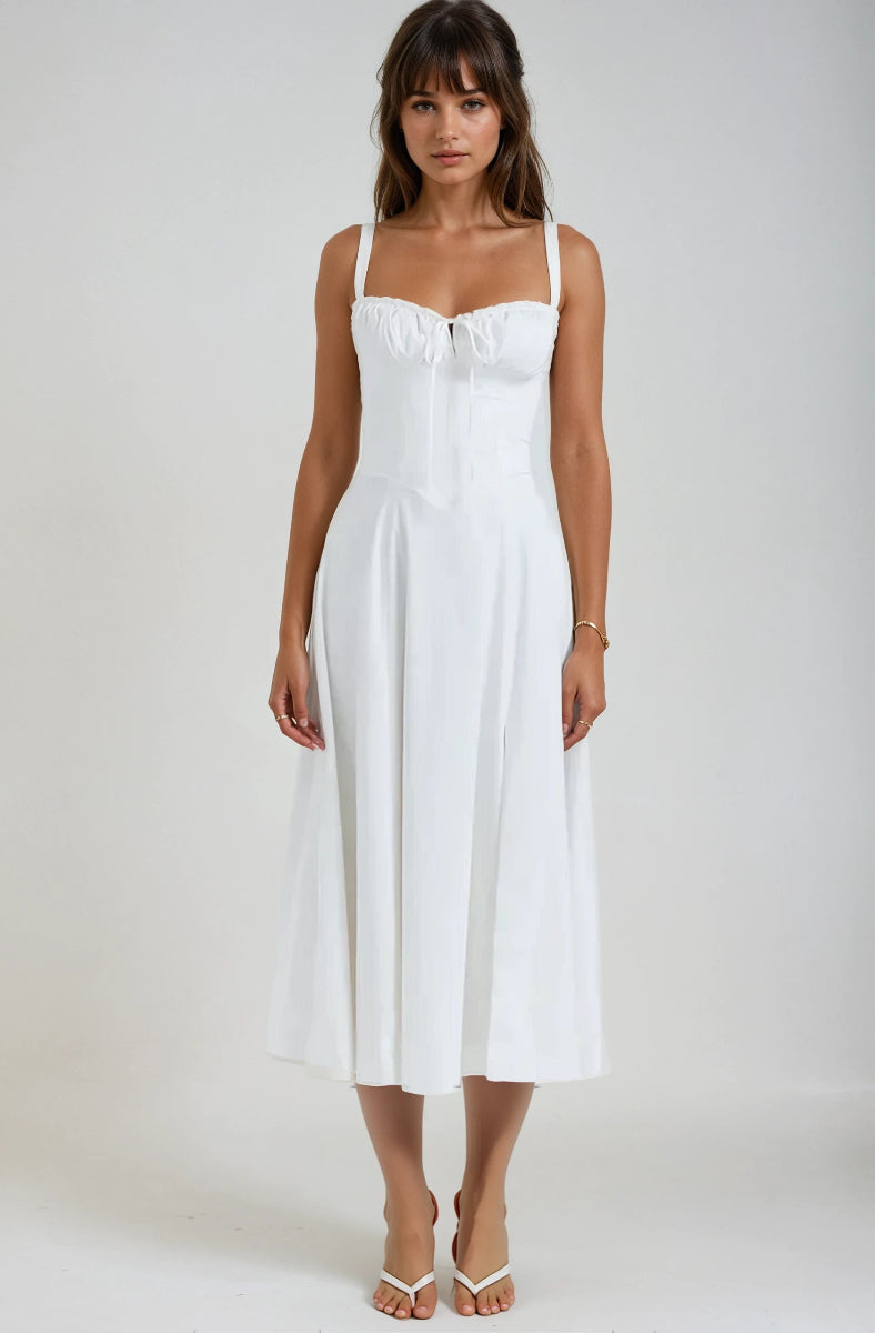 Alaia | Elegant Cocktail Midi Dress for Women