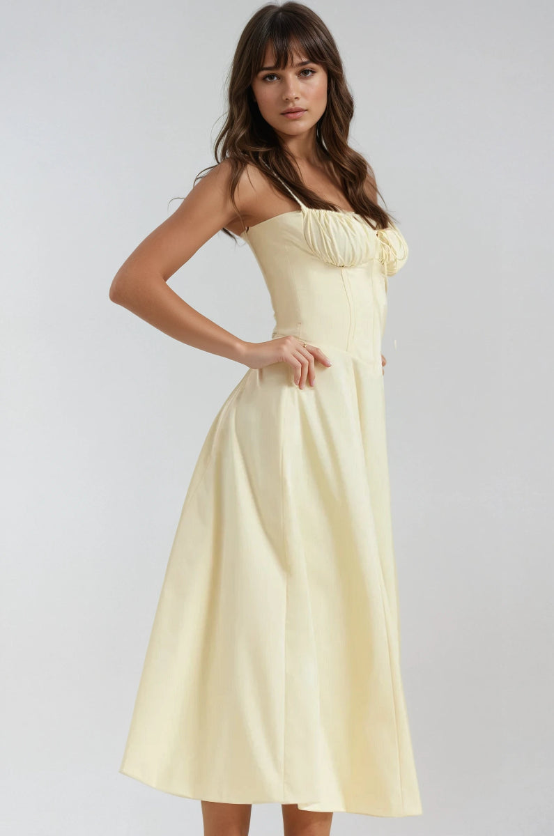 Alaia | Elegant Cocktail Midi Dress for Women