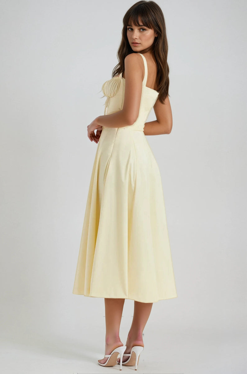 Alaia | Elegant Cocktail Midi Dress for Women