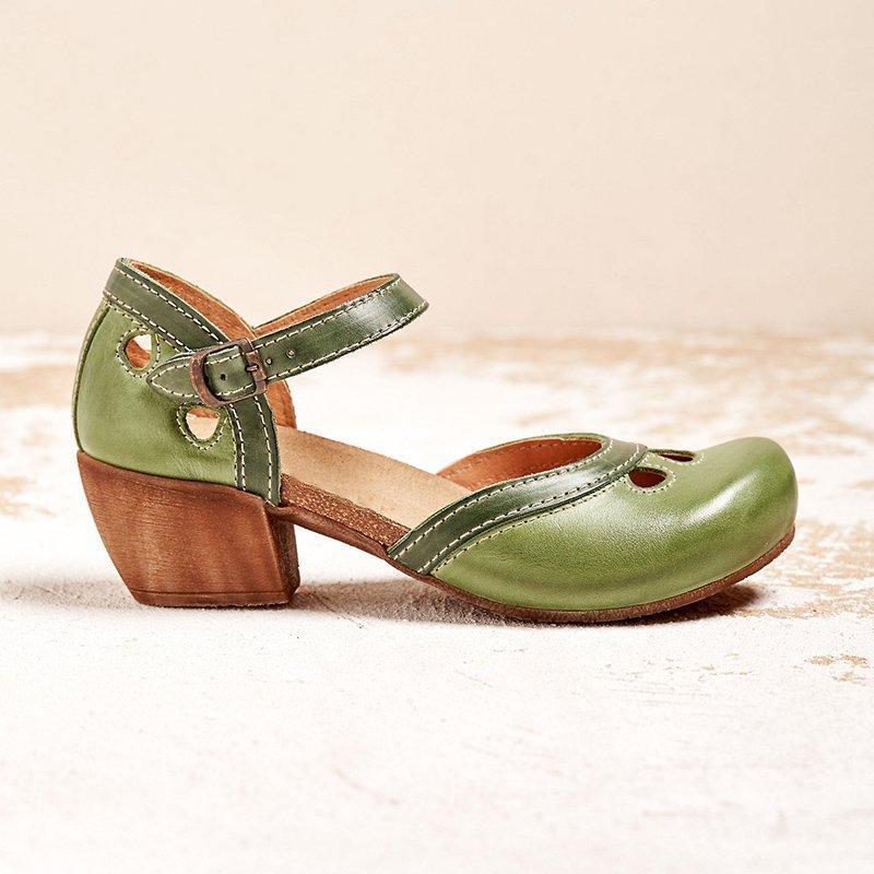 Harrow Charlotte orthopedic low heel sandals for women, featuring comfortable flat design and stylish open-toe style.