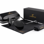 Polarized Men’s Aviator Sunglasses UV400 Protection Silicone Aluminum Frame