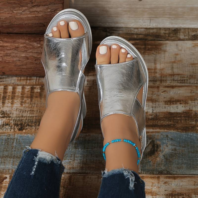 Harrow Cheryl orthopedic cushioned women's sandals with supportive straps and cushioned soles, ideal for comfortable everyday wear.