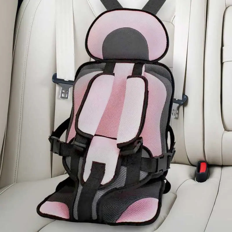 Wearable Child Protection Car Cushion Seat Breathable Adjustable Strap 0-12 Years