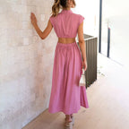Elegant Chloé maxi dress for women featuring a flowing silhouette and sophisticated design, perfect for various occasions.