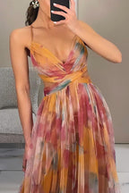 Harrow Cindy floral maxi dress for women featuring a vibrant summer floral print and flowing elegant design.