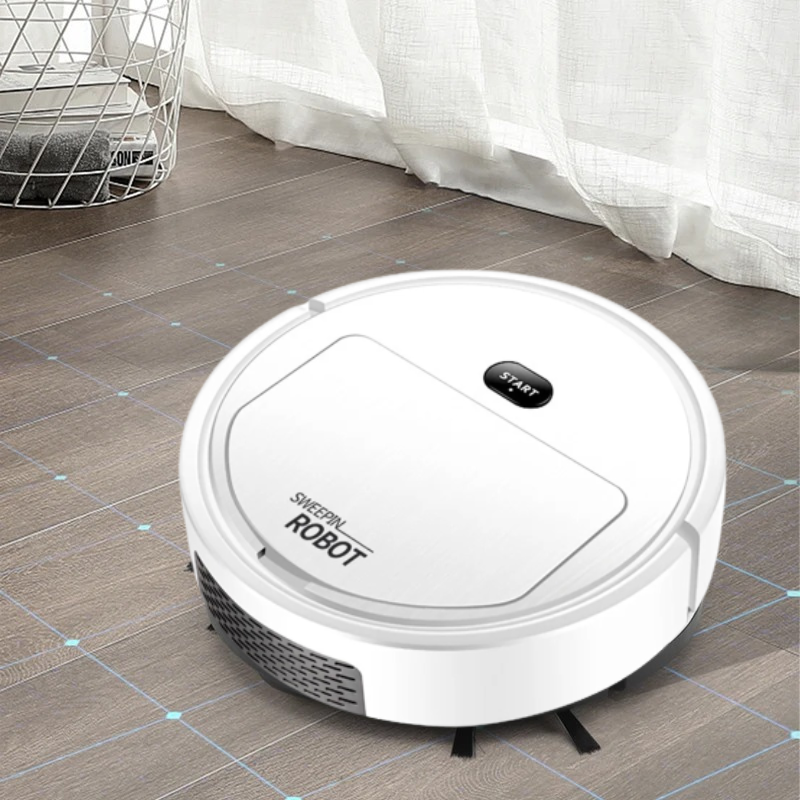 Clanair Bot Robot Vacuum Cleaner Smart Navigation Whisper Quiet High-Quality Filtration for Hard Floors and Low-Pile Carpet
