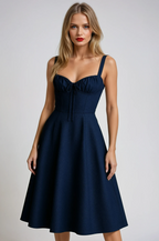 Alessia | Elegant Cocktail Midi Dress for Women