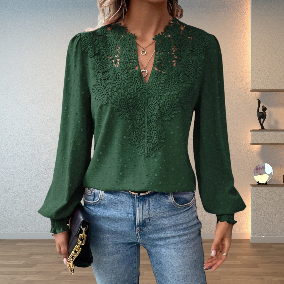 Lightweight Colette casual blouse for women in summer, stylish and comfortable, featuring a relaxed fit and soft fabric from Harrow.