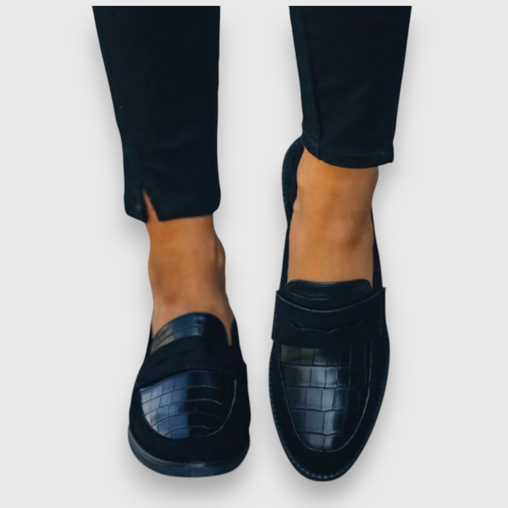 Harrow Colleen women's slip-on flat loafers with a sleek, timeless design and comfortable fit for effortless style.