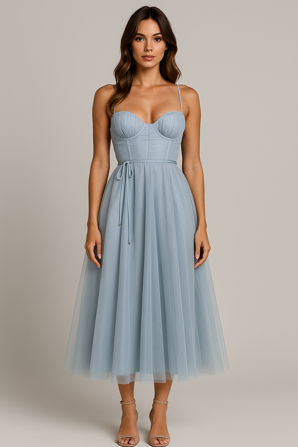Alexine | Elegant Chiffon Maxi Formal Evening Gown for Women