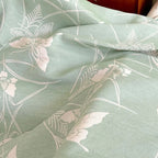 Elowen Cotton Gauze Blanket Lightweight Butterfly Print 130x150 cm All-Season