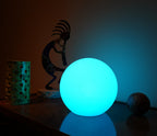 Moon Battery LED Table Lamp Rechargeable Wireless Indoor Outdoor Color Changing Light