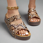 Comfortable Dana Roman sandals for women by Harrow, featuring cushioned straps and stylish summer design.