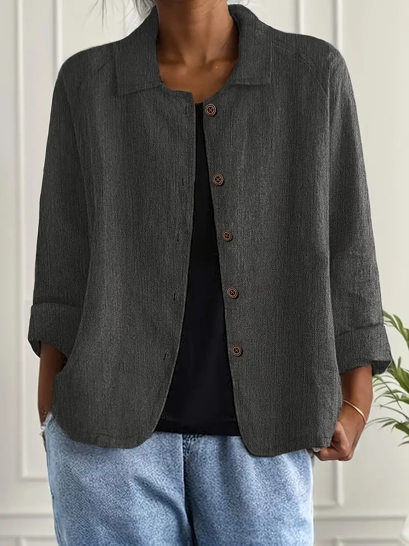 Harrow Denise lightweight casual top for women, featuring a relaxed fit and soft fabric in a classic design.