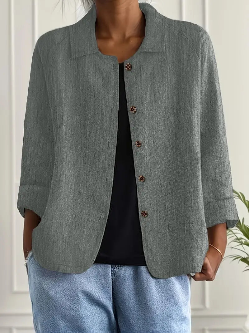 Harrow Denise lightweight casual top for women, featuring a comfortable, classic design in soft fabric.