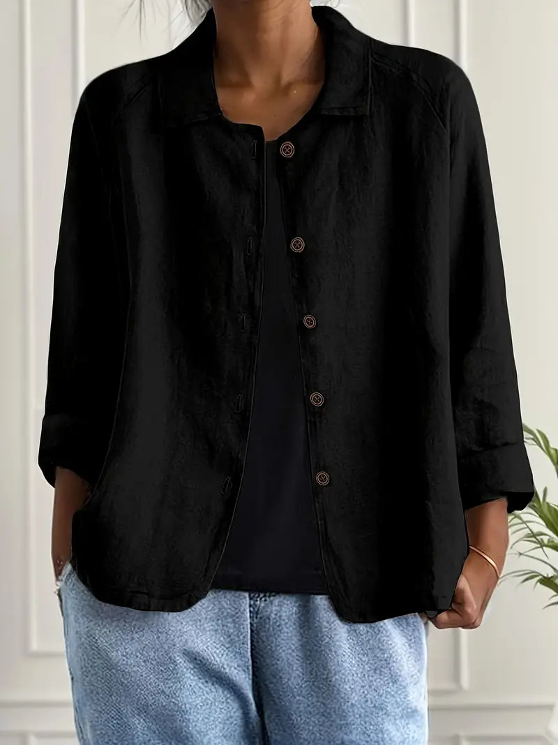 Harrow Denise classic lightweight casual women's top in soft fabric, featuring a relaxed fit and simple design for everyday wear.
