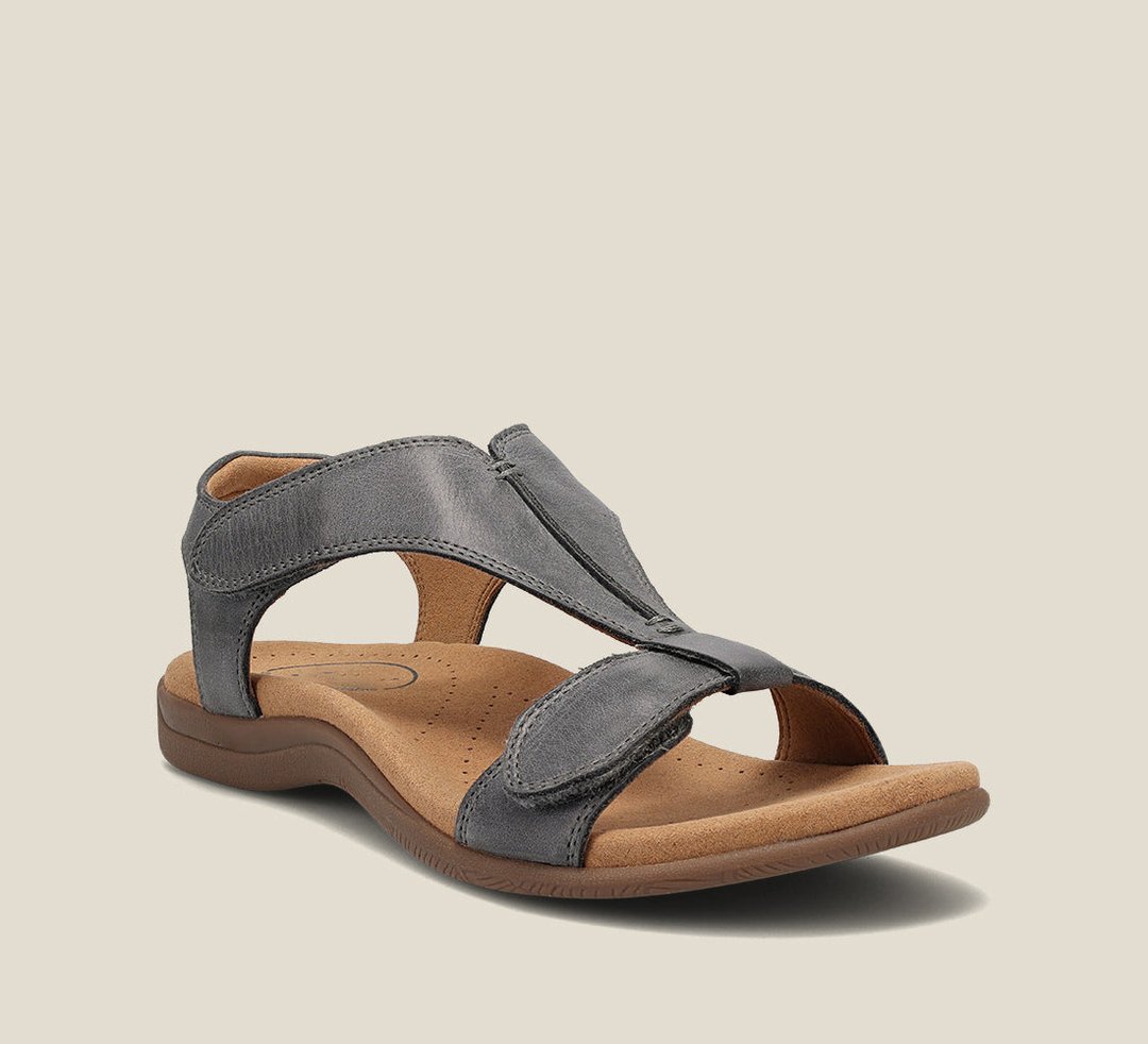 Dove cushioned support sandals for women by Harrow with orthopedic arch support and cushioned footbed, ideal for comfort.