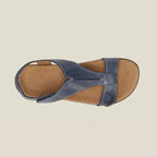 Dove women's cushioned support sandals by Harrow with orthopedic arch support and comfortable design for everyday wear.