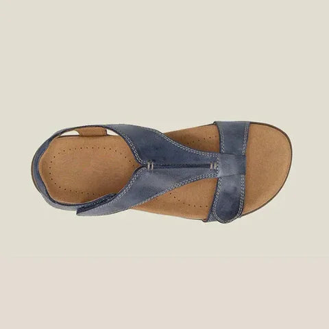 Dove women's cushioned support sandals by Harrow with orthopedic arch support and comfortable design for everyday wear.
