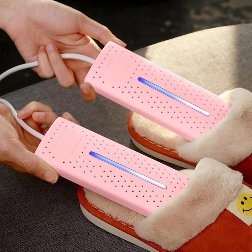 Portable UV Shoe Dryer and Sterilizer with Dehumidifier and Temperature Control