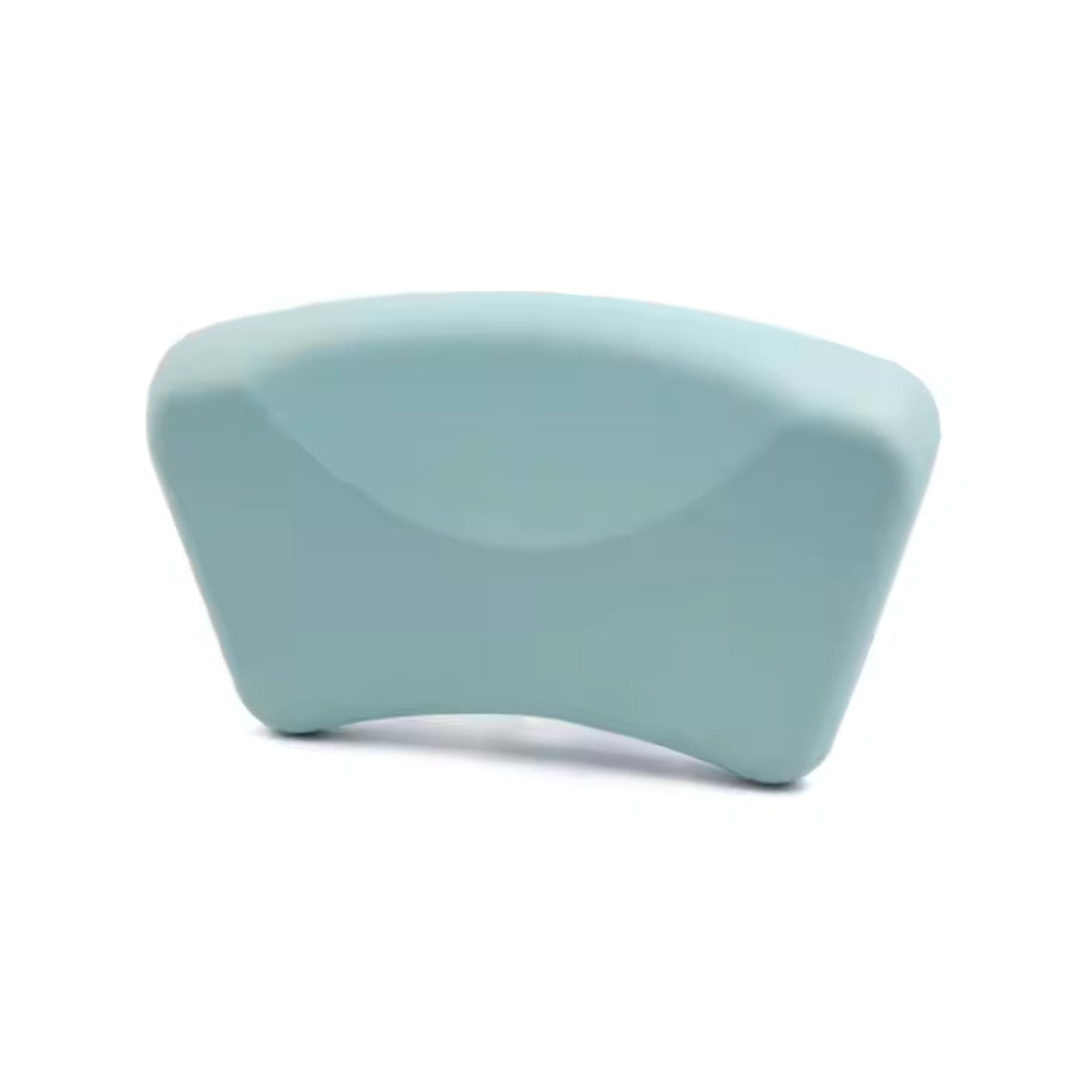 Luxury Bath Pillow Waterproof Organosilicon Neck Support for Bathtubs and Spas Ergonomic Soft Texture