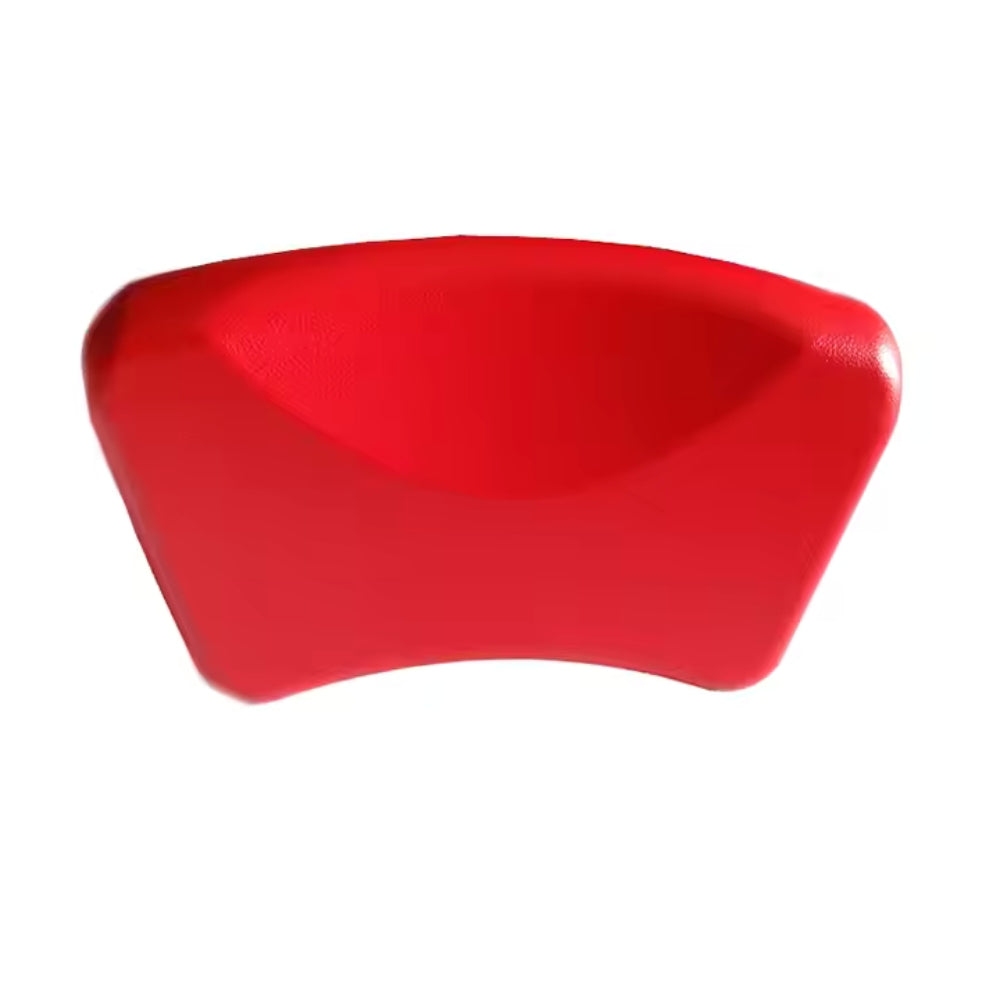 Luxury Bath Pillow Waterproof Organosilicon Neck Support for Bathtubs and Spas Ergonomic Soft Texture