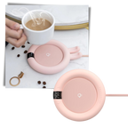 Electric Cup Warmer with 3 Temperature Settings Smart Touchscreen Portable Heating Pad