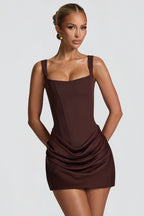 Altagracia | Stylish Ruched Cocktail Mini Dress for Women