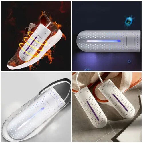 Portable UV Shoe Dryer and Sterilizer with Dehumidifier and Temperature Control