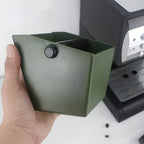 Espresso Coffee Knock Box Durable ABS Construction Non-Slip Base Compact Modern Design