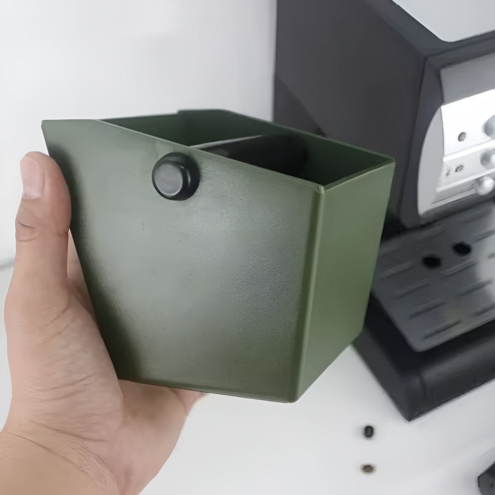 Espresso Coffee Knock Box Durable ABS Construction Non-Slip Base Compact Modern Design