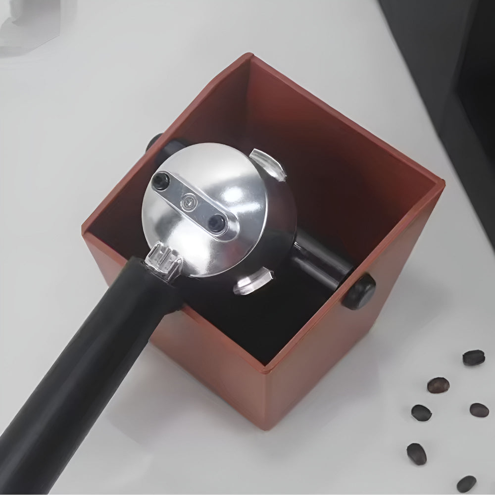 Espresso Coffee Knock Box Durable ABS Construction Non-Slip Base Compact Modern Design