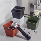 Espresso Coffee Knock Box Durable ABS Construction Non-Slip Base Compact Modern Design