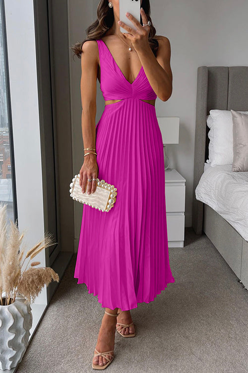 Evangeline elegant halter neck maxi dress for women, perfect for wedding guests, featuring flowing fabric and sophisticated design.