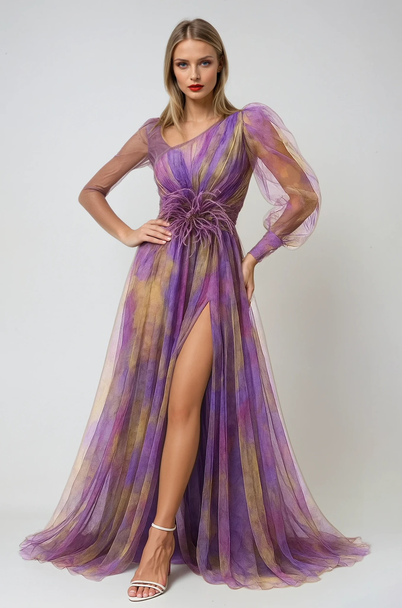 Aina | Elegant Maxi Formal Evening Gown for Women
