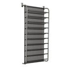 10 Tier Over The Door Shoe Rack Organizer Metal Mesh Shoe Storage with Cushion Hooks and Wall Mount