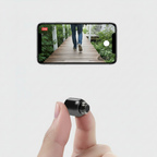 Ultracompact Wi-Fi Surveillance Camera 1080p Full HD Night Vision Wide-Angle 120° with 2-Way Audio