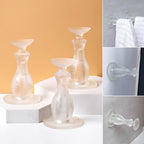 Transparent Silicone Door Stopper Wall-Mounted Anti-Collision Self-Adhesive Door Stop